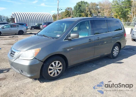 2008 Honda Odyssey Ex-L from USA, damaged, VIN 5FNRL38698B066732
